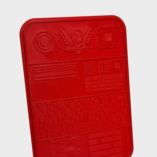 Texture Palette Dry Brush Etsy