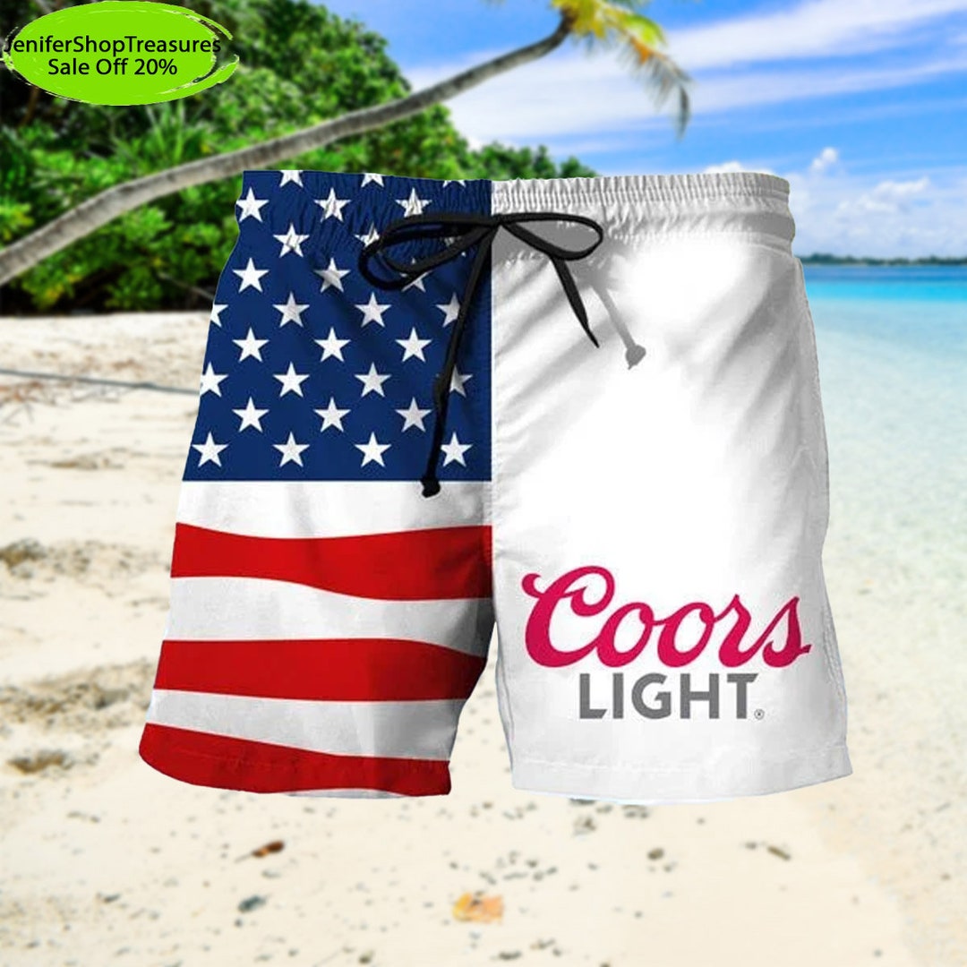 Coors Light Shorts Men's Coors Light Shorts Coors Light Etsy