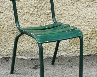 Chaise de jardin vintage "TOLIX"