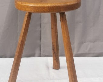 TABOURET VINTAGE TRIPOSE "En chêne"