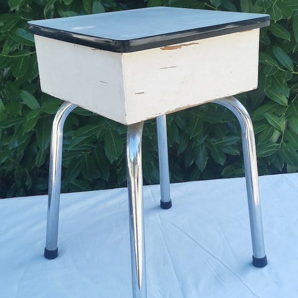 TABOURET VINTAGE De Cireur