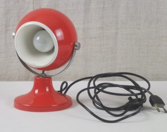 LAMPE BOULE VINTAGE "En métal"