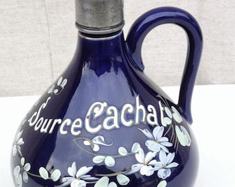 Cruchon en porcelaine "SOURCE CACHAT"