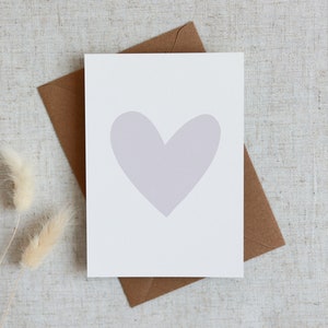 Postkarte | Glückwunschkarte | Karten zum Geburtstag | Herz Motiv | Motivkarte | Kartenständer | Tischdekoration | Karte zur Dekoration