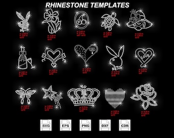 Strass Bundle SVG Design: Gemischte kleine Muster Bundle (digitaler Download)