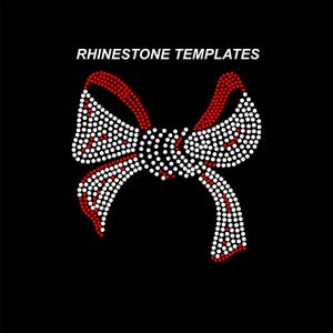 Ribbon rhinestone template. Ribbon pattern. Digital download SVG - PNG - DXF iron on transfer