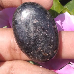 Selected Nuummite Cabochon, Healing Semi Precious Gemstone For Jewelry Making, Nuummite Jewelry, Power Crystal, Loose Jewelry