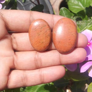 Red Brecciated Jasper cabochon Loose Gemstone For Jewelry Making Semi Precious Stone Red Stone