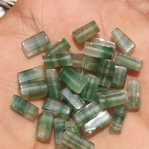 Green Aventurine Rosary Strand: Smooth Gemstone Chips, 2-5mm