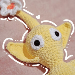 Yellow Pikmin Plush Crochet Guide - Instant Download PDF