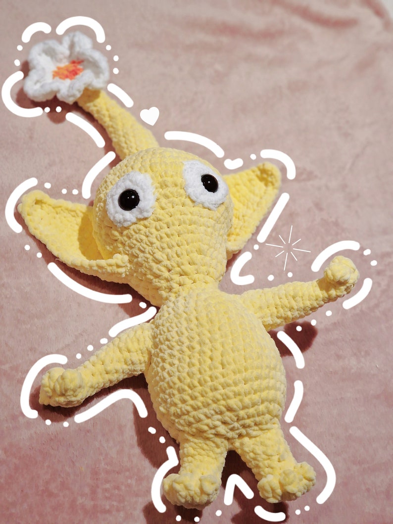 Craft Your Own Pikmin - Detailed Crochet Pattern