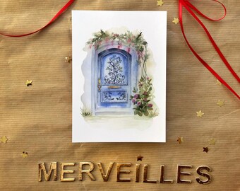 Affiche « porte magique » Alice aux Pays des Merveilles