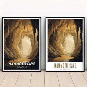 Mammoth Cave national park Poster, Mammoth Cave Dunes National Park Print, Mammoth Cave national park Wall Art, gift, Education, classroom