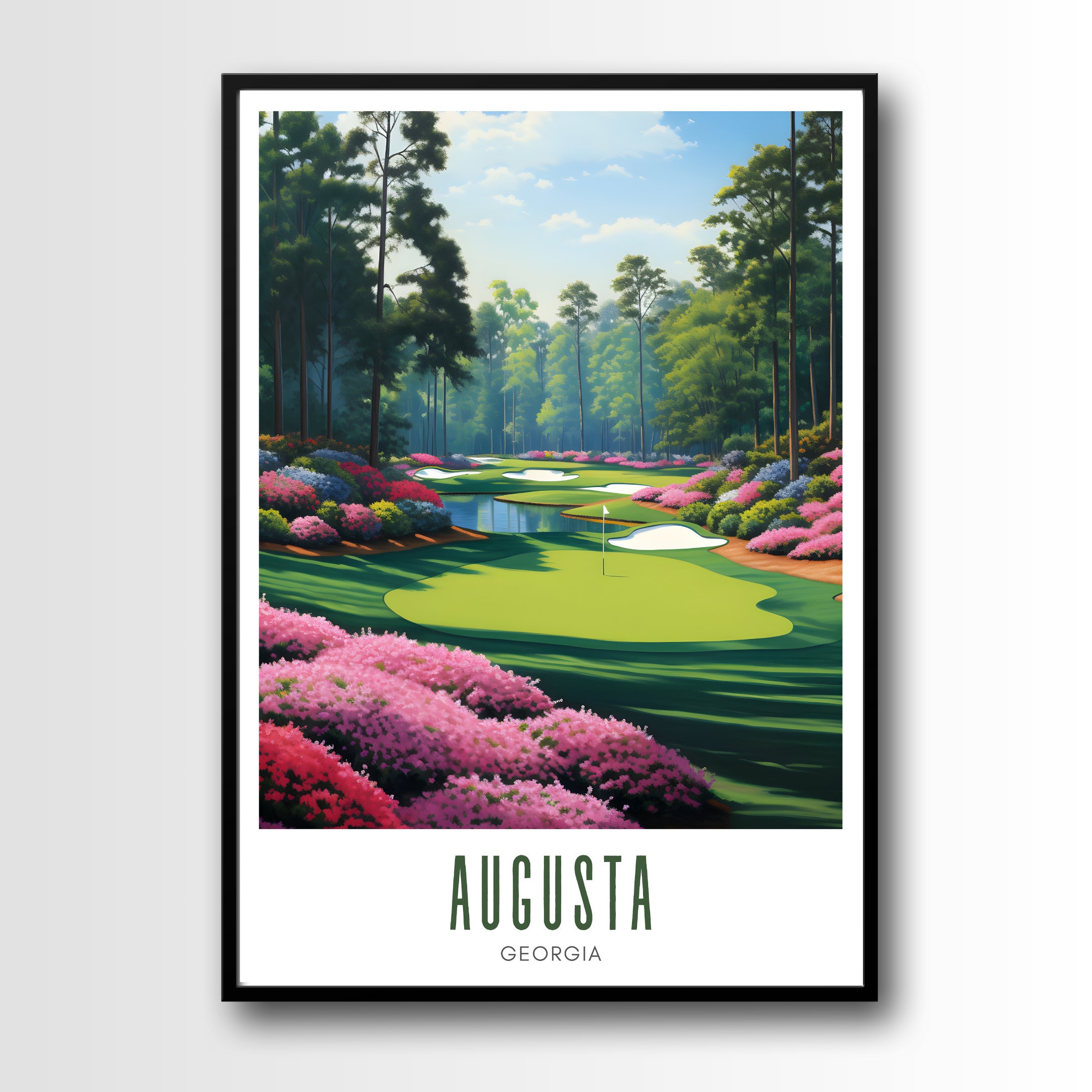 Augusta Poster, Augusta Print, Augusta National, Digital Download ...
