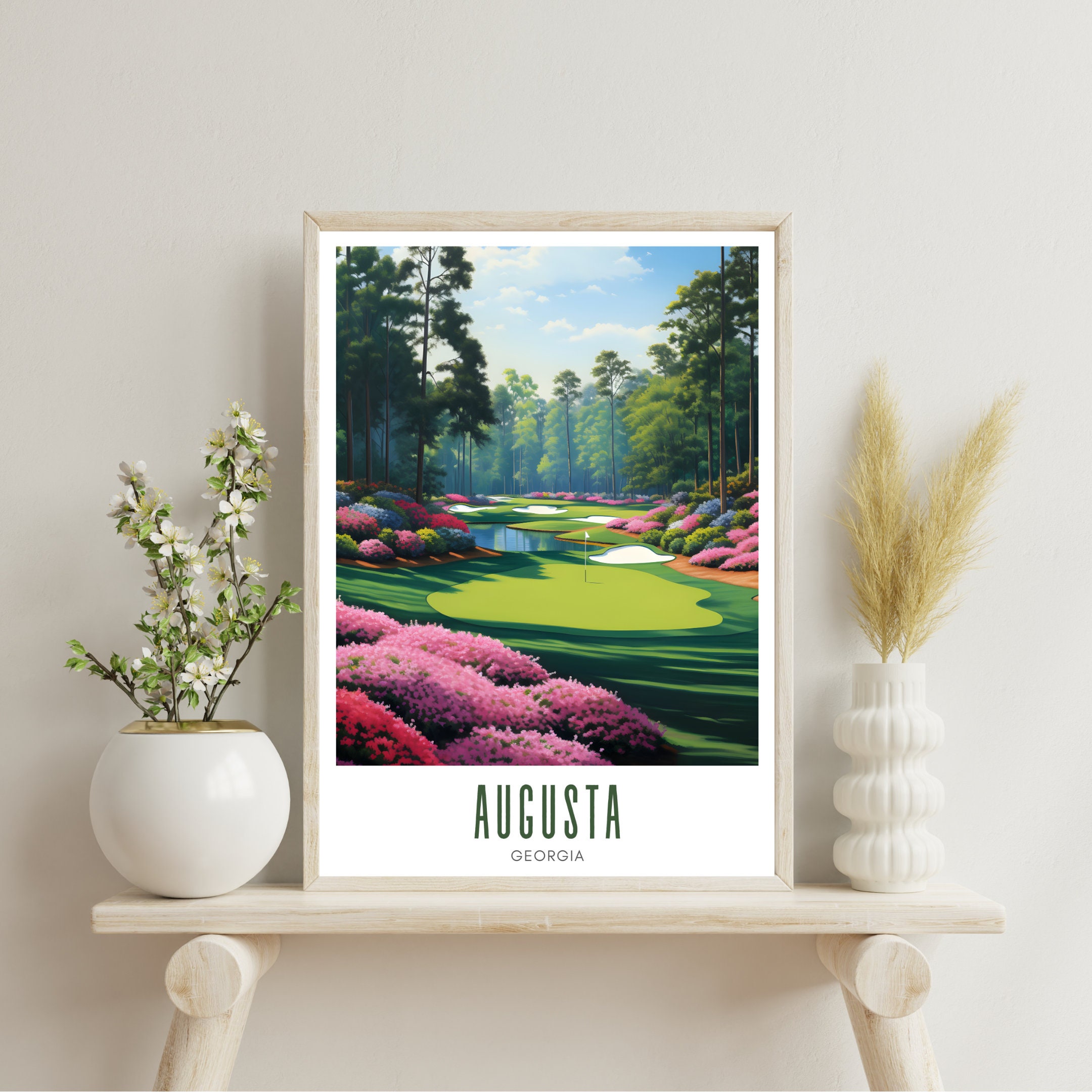 Augusta Poster, Augusta Print, Augusta National, Digital Download ...