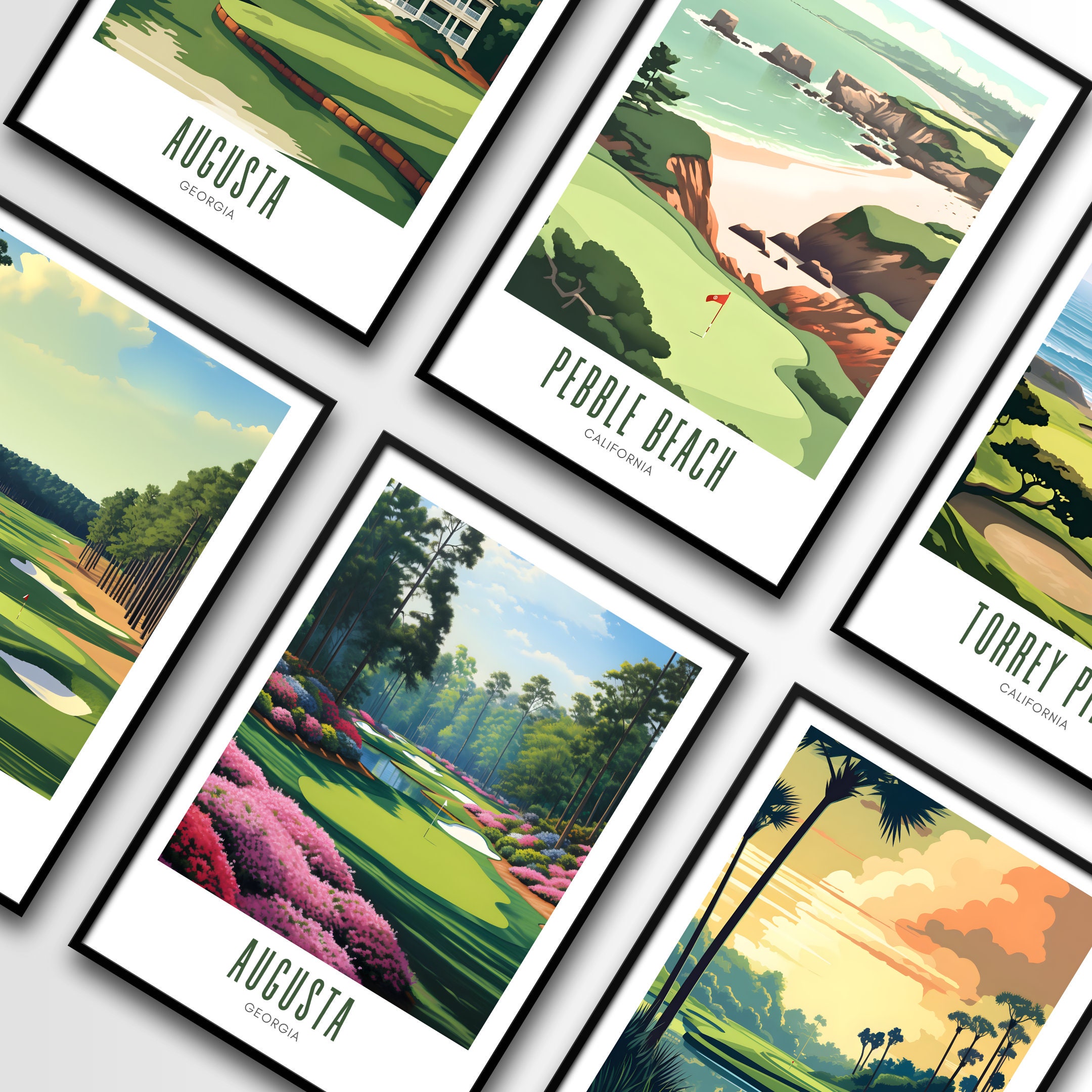 Augusta Poster, Augusta Print, Augusta National, Digital Download ...