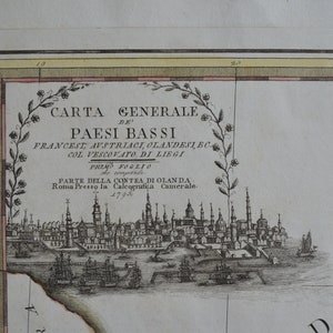 carte generale paesi bassi 1795