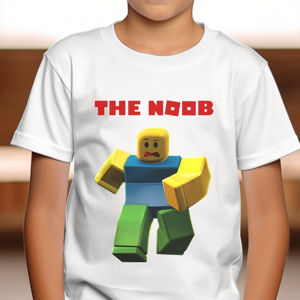 Roblox shirt, the noob, Cool roblox t shirt for boys and girls, aesthetic roblox tshirt, roblox cute tshirt, roblox tee, roblox character