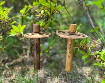 Wood Mosquito Coil Holder / Mosquito Repellent / Essential for Camping / Handmade / Two Colors(Walnut & Oak)