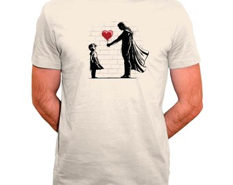 Parodie de la Petite Fille au Ballon de Banksy - T-shirt Homme