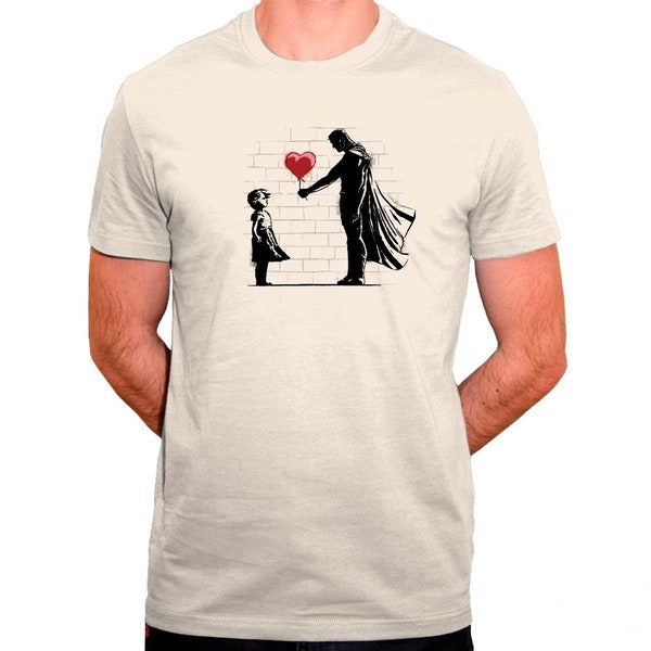 Parodie de la Petite Fille au Ballon de Banksy - T-shirt Homme