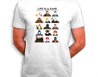 Life is a game, choose your - T-shirt Homme
