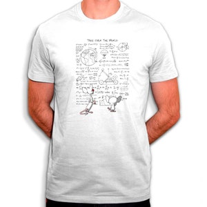 Un fan art de Minus et Cortex dans leur oeuvre Pinky and the brain T-shirt homme Blanc