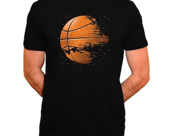 Ballon de Basket - Etoile de la mort - T-shirt homme