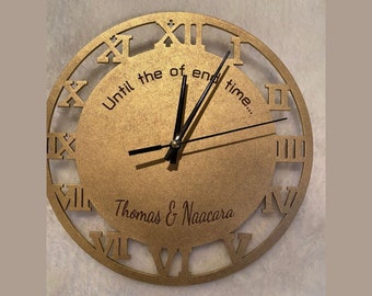 Reloj de pared personalizado