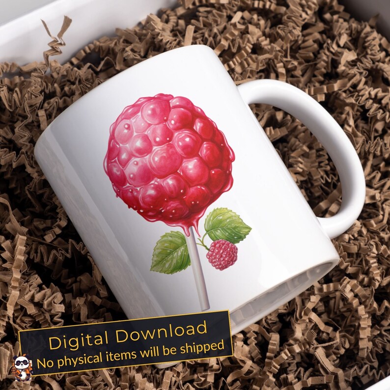 Watercolor Raspberry Clipart Clipart Bundle of Raspberries Raspberry ...