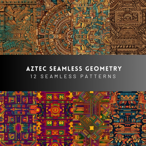 Aztec Wallpaper - Etsy