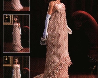 PDF Copy Vintage Crochet Patterns for Fashion Dolls 11 1\2 inches