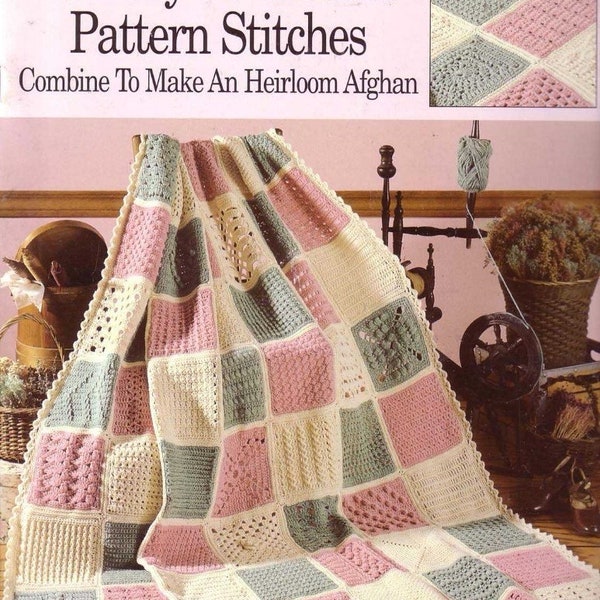 PDF Copy Vintage Book 63 Easy To Crochet Pattern Stitches