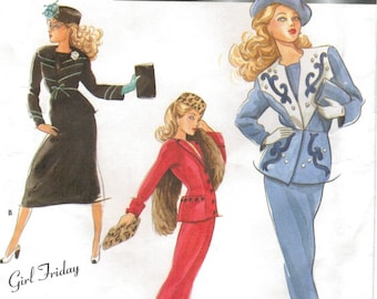 PDF Copy Vintage Patterns Simplicity 9316 Clothes for  Fashion Dolls 15 1\2 inches