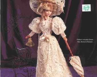 PDF Copy of Vintage Patterns of Crochet Clothes for Barbie Dolls Fashion Dolls Size 11 1/2 Inches
