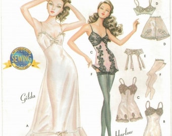 Vintage lingerie patterns 