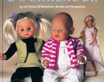 PDF-kopieerboekpatronen voor Baby Born, Pigedukken en Barbie\Danish