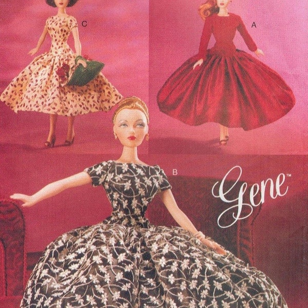 PDF Copy Vintage Patterns Vogue 7224 Clothes for  Fashion Dolls 15 1\2 inches
