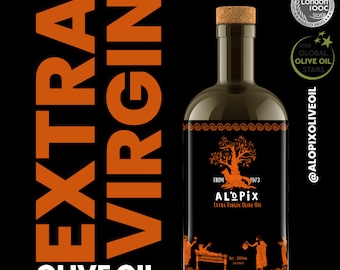 Greek Extra Virgin Olive Oil 500ml LIMITED EDITION Alopix