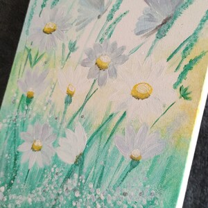Original flowers acrylic painting