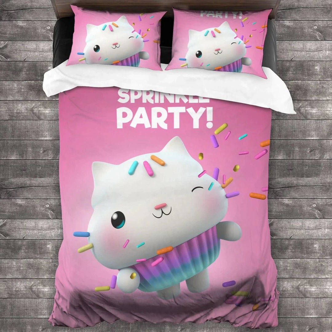 Personalized Gabby's Dollhouse Bedding Set Gabby's Etsy