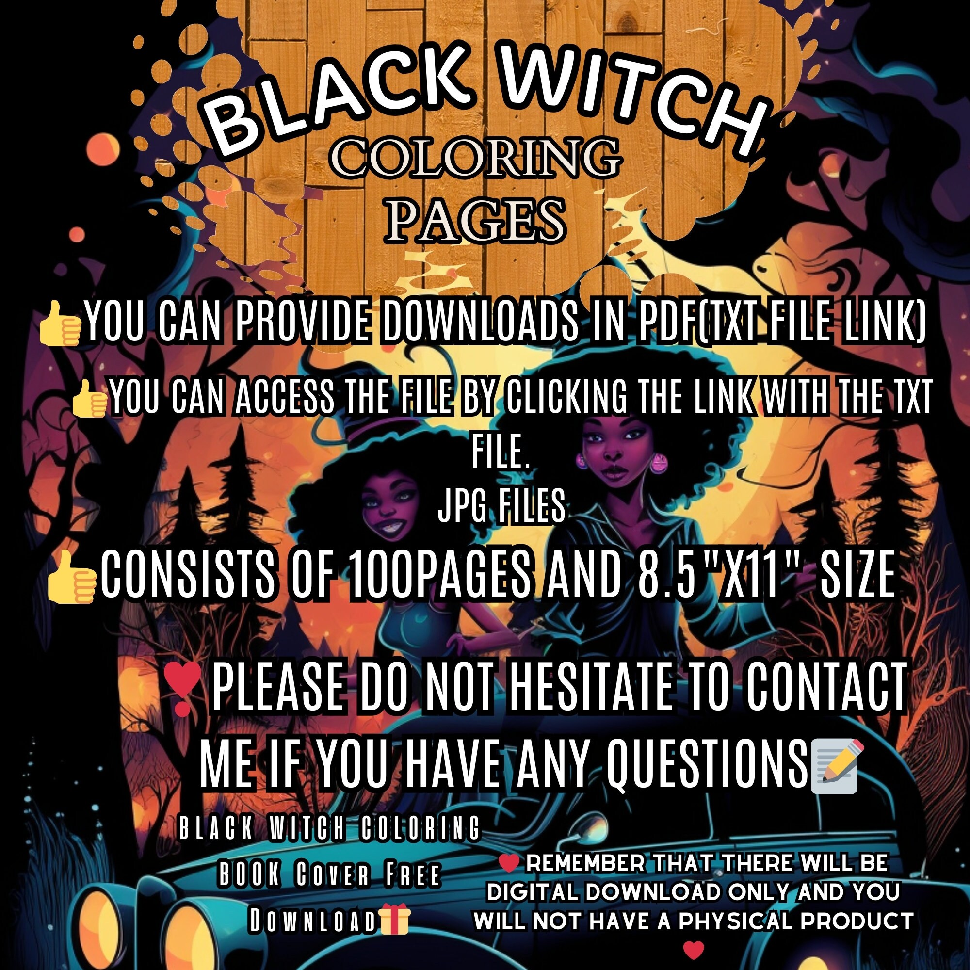Witch Coloring Pagesblack Girls Coloring Pagesblack Girl Magic Coloring Pages for Kidswitch ...