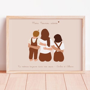 Custom Nanny Gift Personnalised Au Pair Gift Daycare Providers