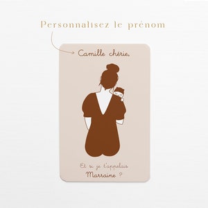 Custom GodMother and GodFather Card