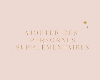 Additional Person
