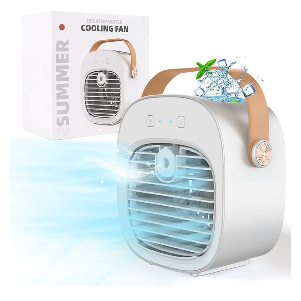 PORTABLE Air Cooler, Mini Personal Air Conditioner