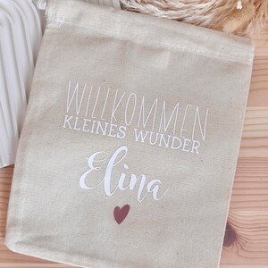 Cotton bag / gift bag / birth image 2