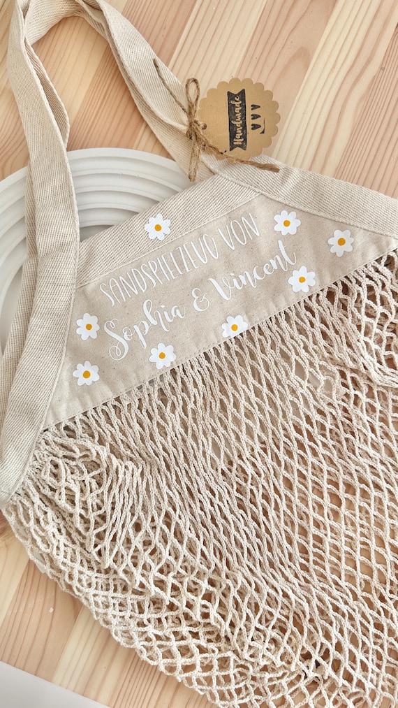 2 Stück Muschel-Netztaschen Mit Reißverschluss – Strandtasche Für Sandspielzeug & Muscheln, Verstellbarer Gurt