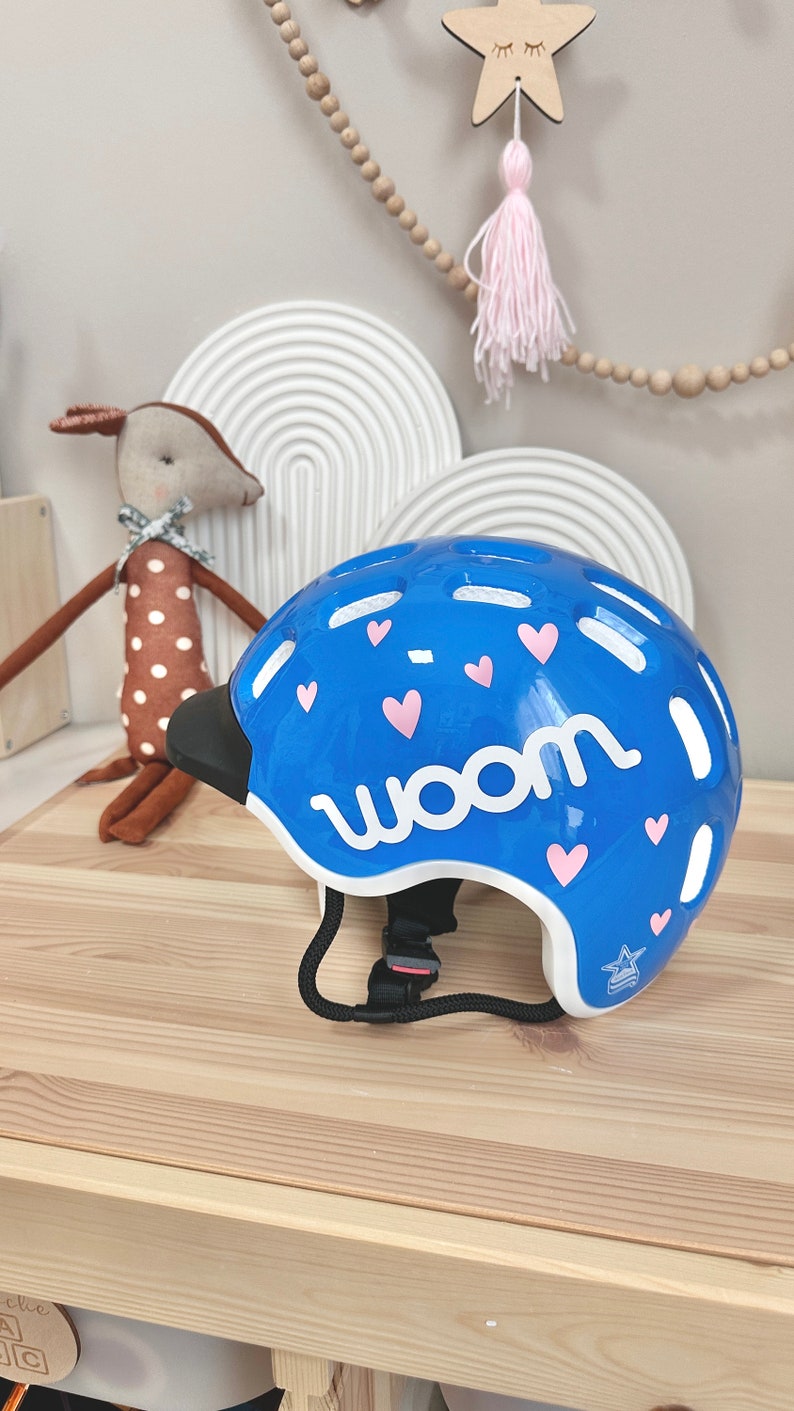 Sticker bike Woom Scoot & Ride Stars hearts heart Star Scooter Stickers Name Personalized image 6