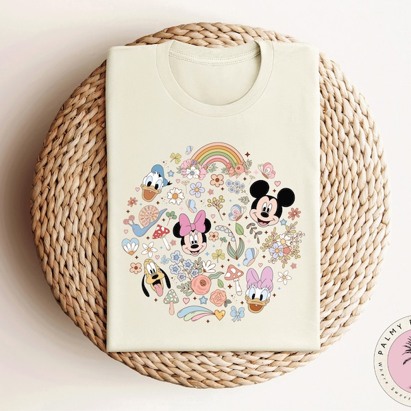 Epcot Flower And Garden Festival Shirt, Floral Disney Shirt, Flower Mickey Shirt, Magic Kingdom Shirt, Matching Family Shirts